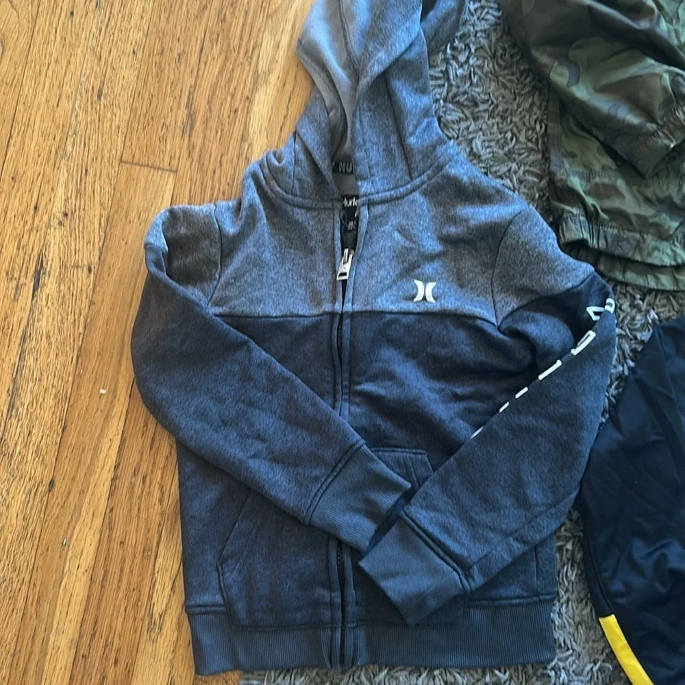 Toddler Boy Nike Hurley GAP Marvel Sweater Zip Up Jacket Bundle Size 4
